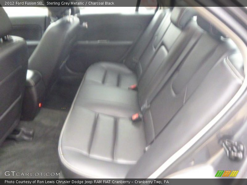 Sterling Grey Metallic / Charcoal Black 2012 Ford Fusion SEL