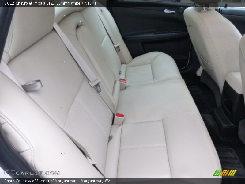 Summit White / Neutral 2012 Chevrolet Impala LTZ