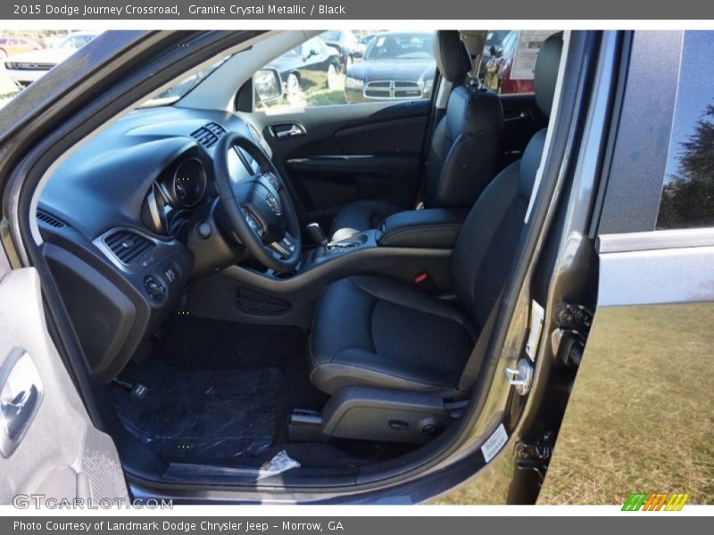 Granite Crystal Metallic / Black 2015 Dodge Journey Crossroad