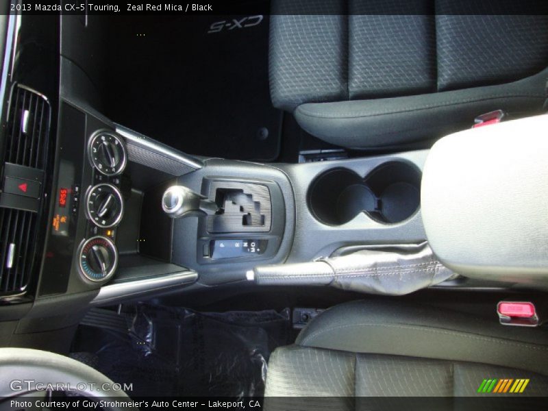 Zeal Red Mica / Black 2013 Mazda CX-5 Touring