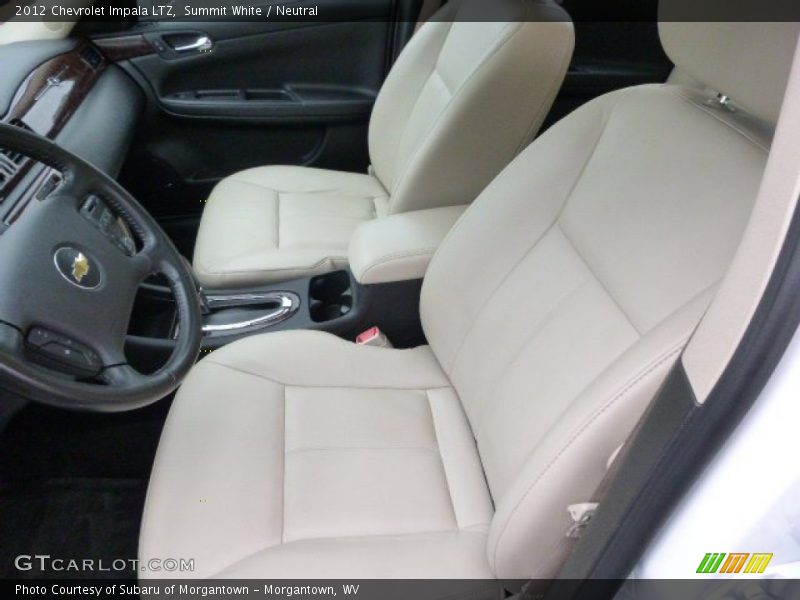 Summit White / Neutral 2012 Chevrolet Impala LTZ