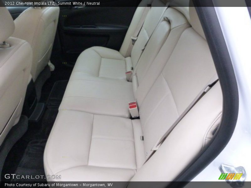 Summit White / Neutral 2012 Chevrolet Impala LTZ