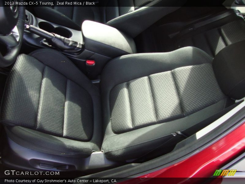 Zeal Red Mica / Black 2013 Mazda CX-5 Touring
