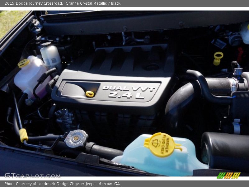 Granite Crystal Metallic / Black 2015 Dodge Journey Crossroad