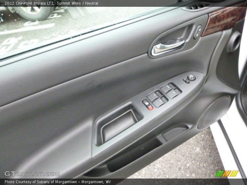 Summit White / Neutral 2012 Chevrolet Impala LTZ