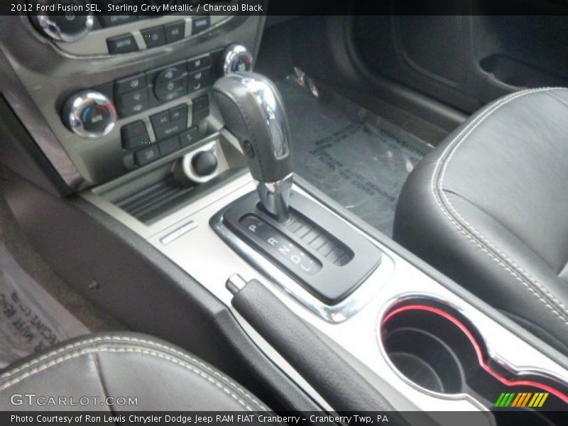 Sterling Grey Metallic / Charcoal Black 2012 Ford Fusion SEL
