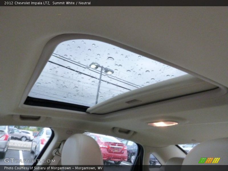 Summit White / Neutral 2012 Chevrolet Impala LTZ