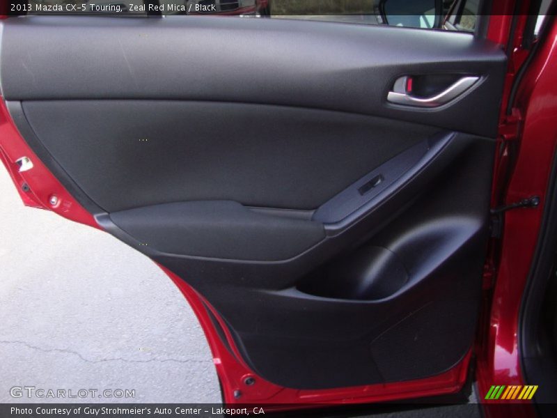 Zeal Red Mica / Black 2013 Mazda CX-5 Touring