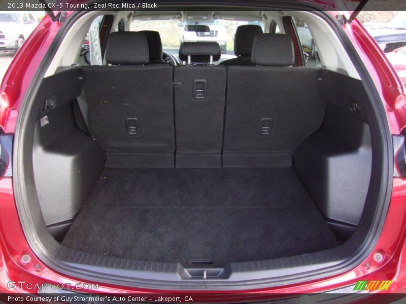 Zeal Red Mica / Black 2013 Mazda CX-5 Touring