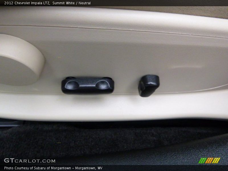 Summit White / Neutral 2012 Chevrolet Impala LTZ