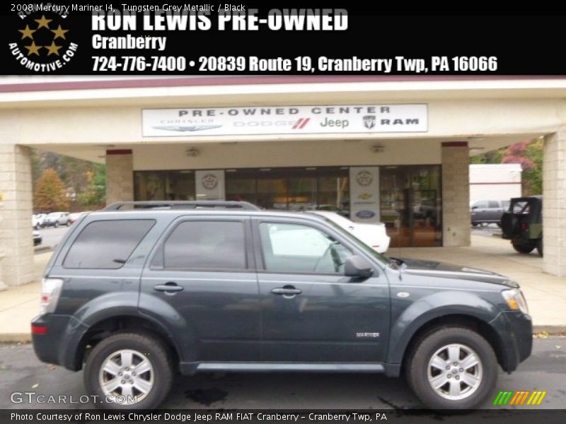 Tungsten Grey Metallic / Black 2008 Mercury Mariner I4