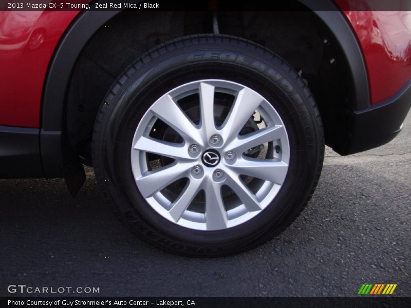 Zeal Red Mica / Black 2013 Mazda CX-5 Touring