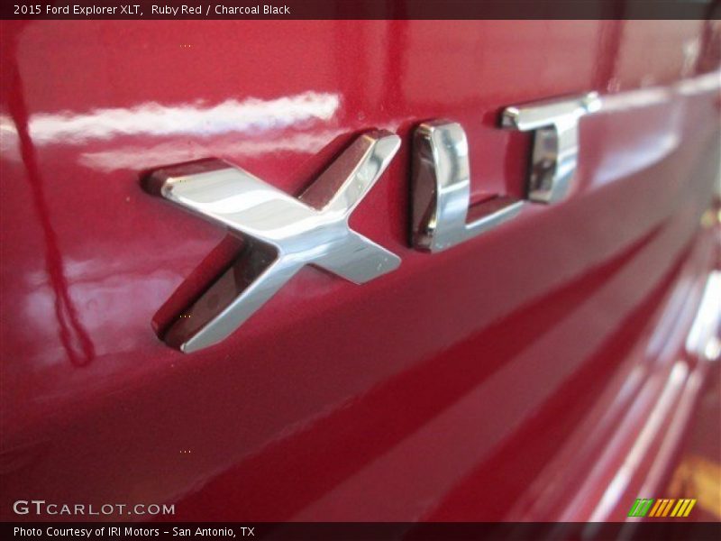 Ruby Red / Charcoal Black 2015 Ford Explorer XLT