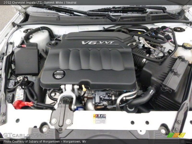 Summit White / Neutral 2012 Chevrolet Impala LTZ