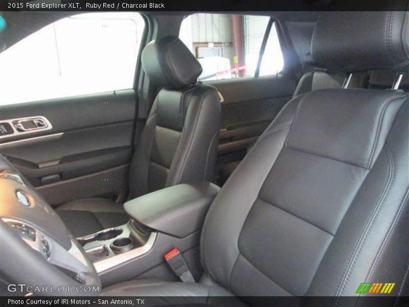 Ruby Red / Charcoal Black 2015 Ford Explorer XLT