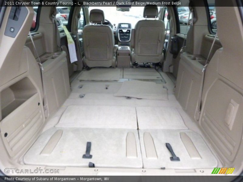 Blackberry Pearl / Dark Frost Beige/Medium Frost Beige 2011 Chrysler Town & Country Touring - L