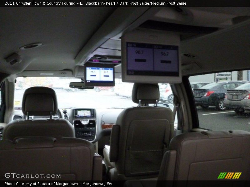 Blackberry Pearl / Dark Frost Beige/Medium Frost Beige 2011 Chrysler Town & Country Touring - L