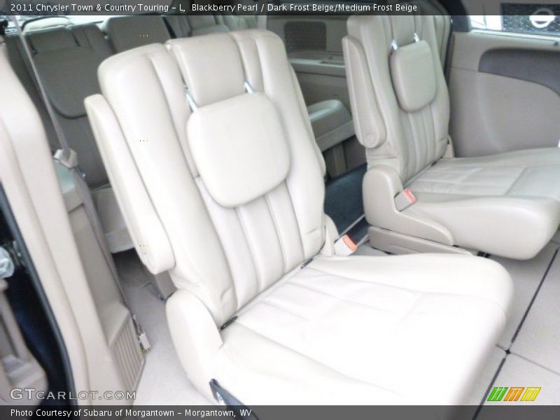 Blackberry Pearl / Dark Frost Beige/Medium Frost Beige 2011 Chrysler Town & Country Touring - L