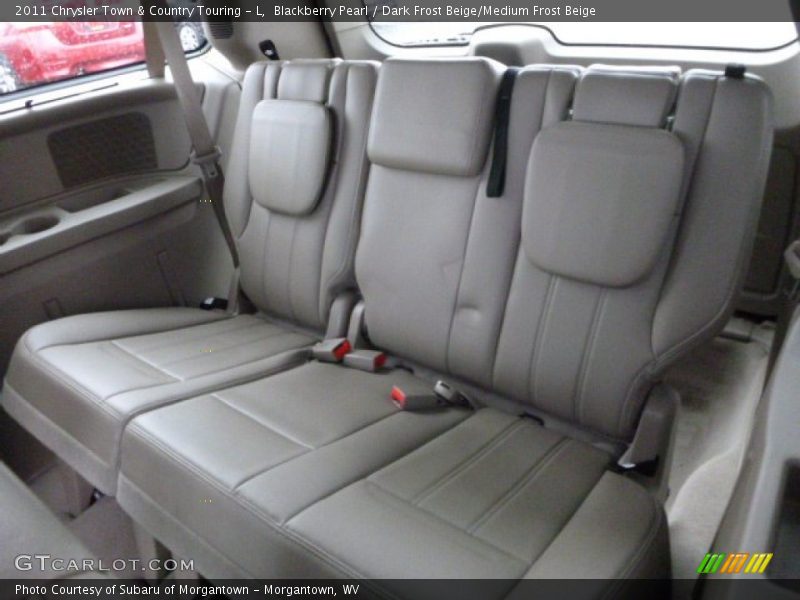 Blackberry Pearl / Dark Frost Beige/Medium Frost Beige 2011 Chrysler Town & Country Touring - L