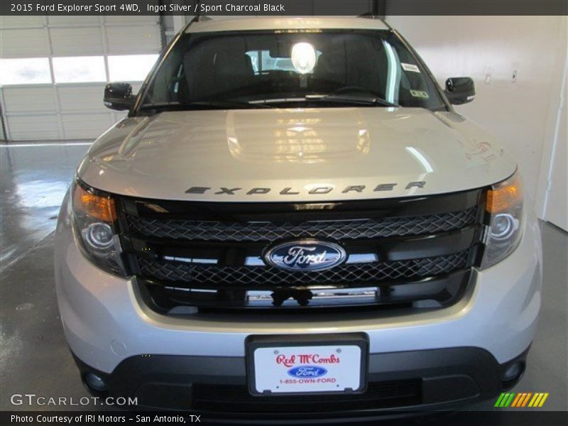 Ingot Silver / Sport Charcoal Black 2015 Ford Explorer Sport 4WD