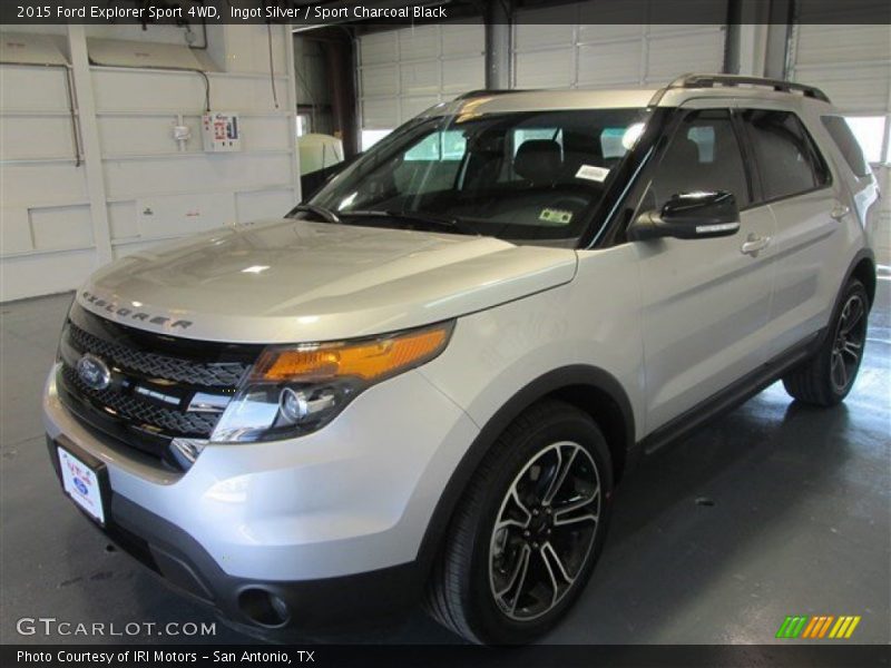 Ingot Silver / Sport Charcoal Black 2015 Ford Explorer Sport 4WD