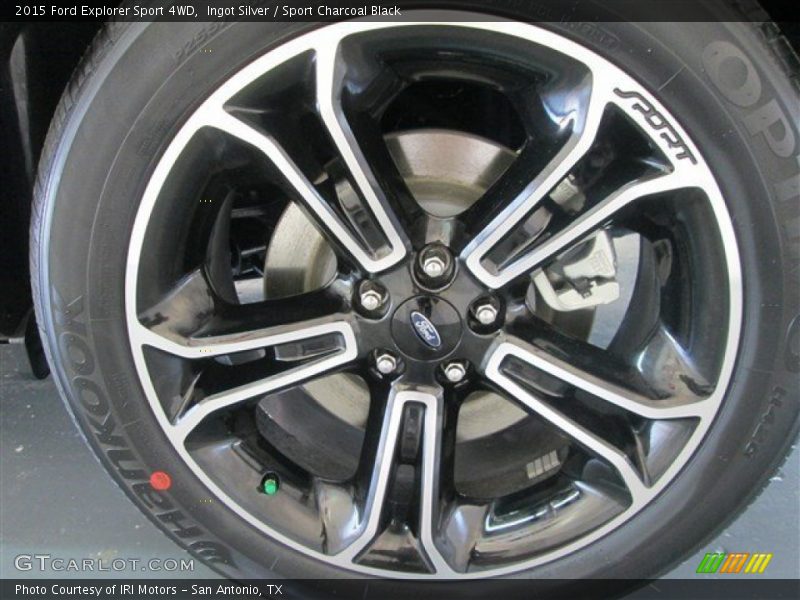 Ingot Silver / Sport Charcoal Black 2015 Ford Explorer Sport 4WD