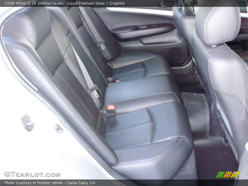 Liquid Platinum Silver / Graphite 2008 Infiniti G 35 Journey Sedan