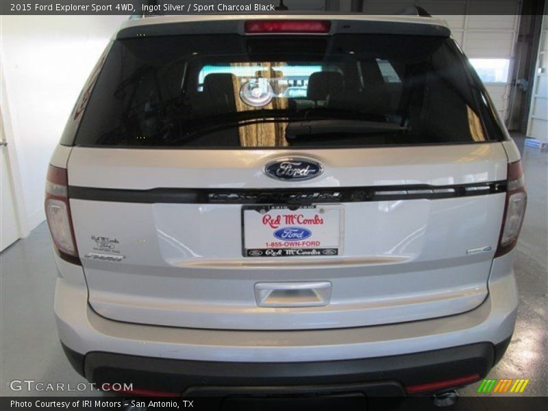 Ingot Silver / Sport Charcoal Black 2015 Ford Explorer Sport 4WD