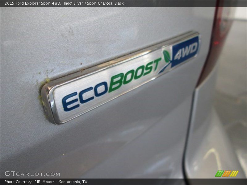 Ingot Silver / Sport Charcoal Black 2015 Ford Explorer Sport 4WD
