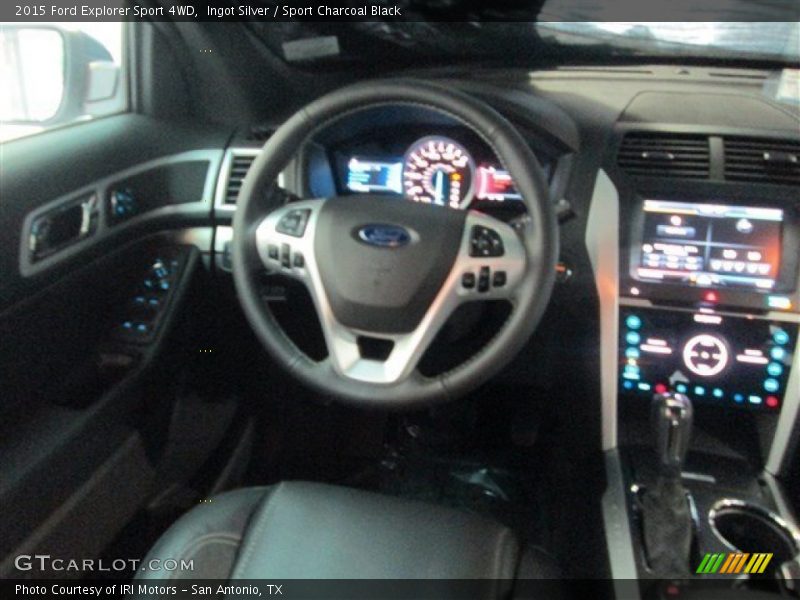 Ingot Silver / Sport Charcoal Black 2015 Ford Explorer Sport 4WD