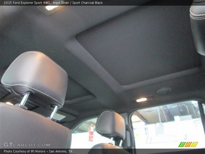 Ingot Silver / Sport Charcoal Black 2015 Ford Explorer Sport 4WD