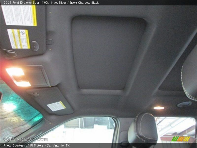 Ingot Silver / Sport Charcoal Black 2015 Ford Explorer Sport 4WD