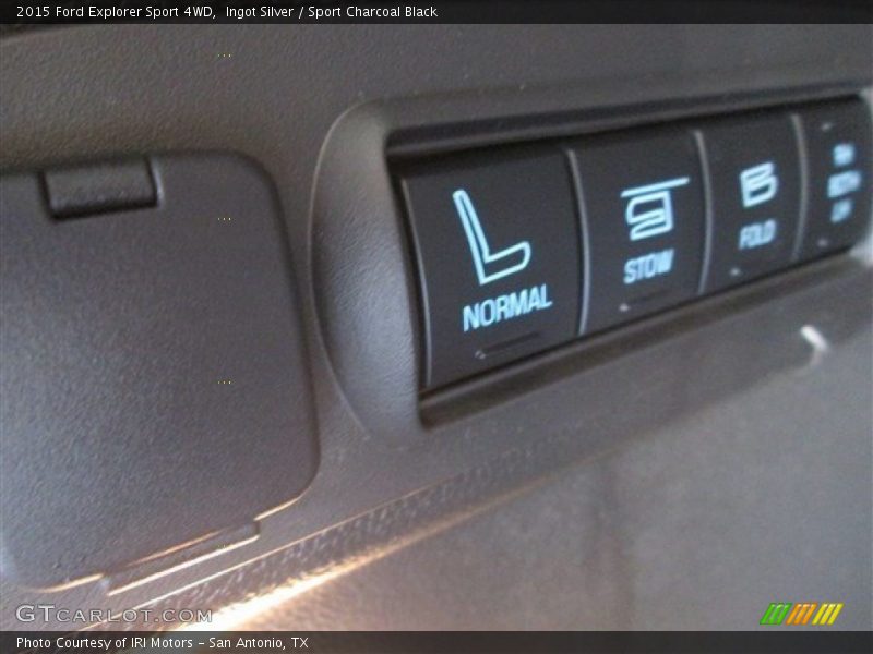 Ingot Silver / Sport Charcoal Black 2015 Ford Explorer Sport 4WD