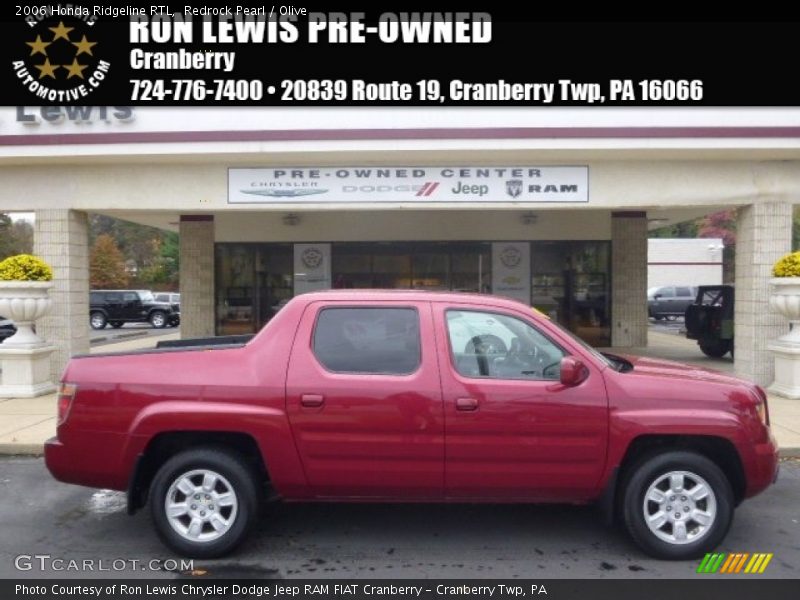Redrock Pearl / Olive 2006 Honda Ridgeline RTL