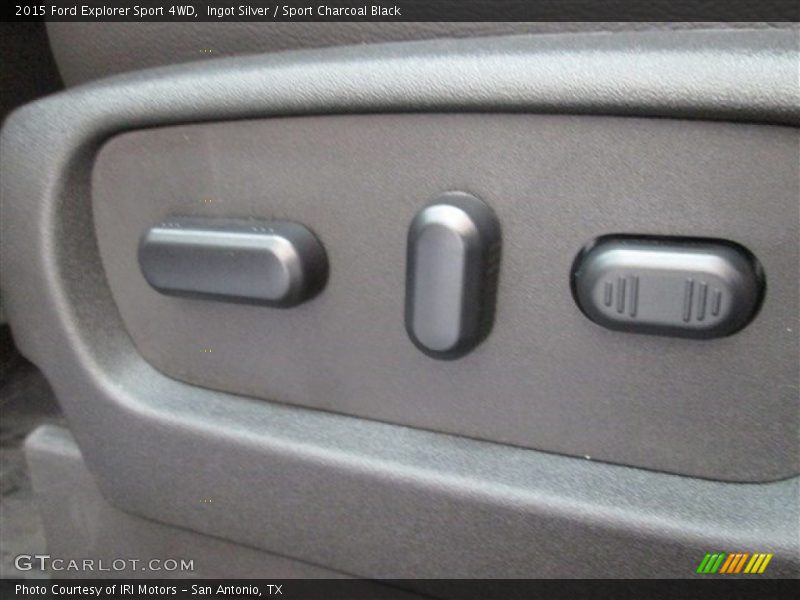 Ingot Silver / Sport Charcoal Black 2015 Ford Explorer Sport 4WD