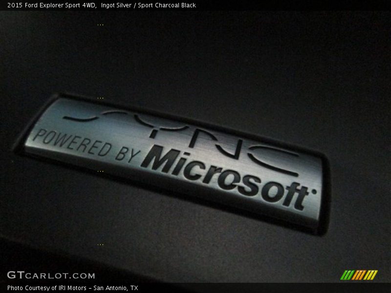 Ingot Silver / Sport Charcoal Black 2015 Ford Explorer Sport 4WD