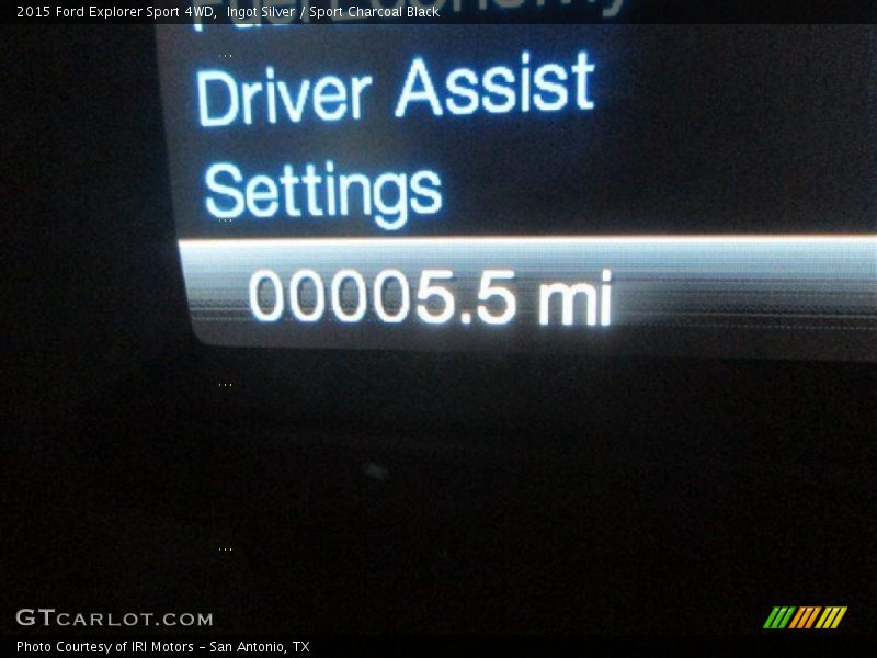 Ingot Silver / Sport Charcoal Black 2015 Ford Explorer Sport 4WD