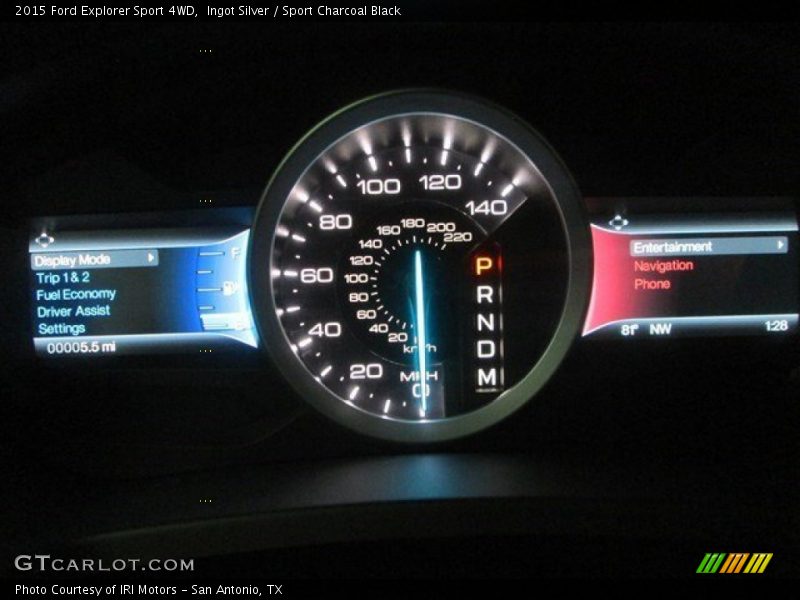 Ingot Silver / Sport Charcoal Black 2015 Ford Explorer Sport 4WD