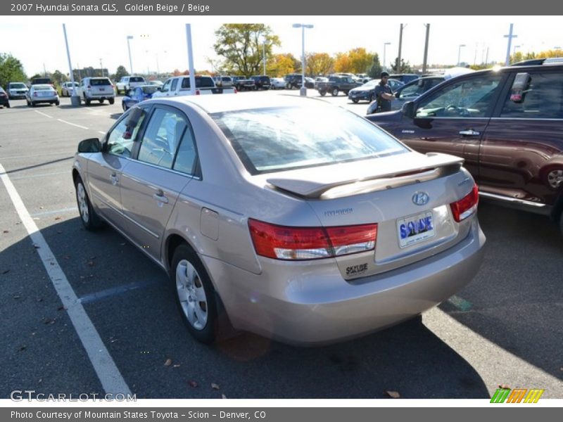 Golden Beige / Beige 2007 Hyundai Sonata GLS