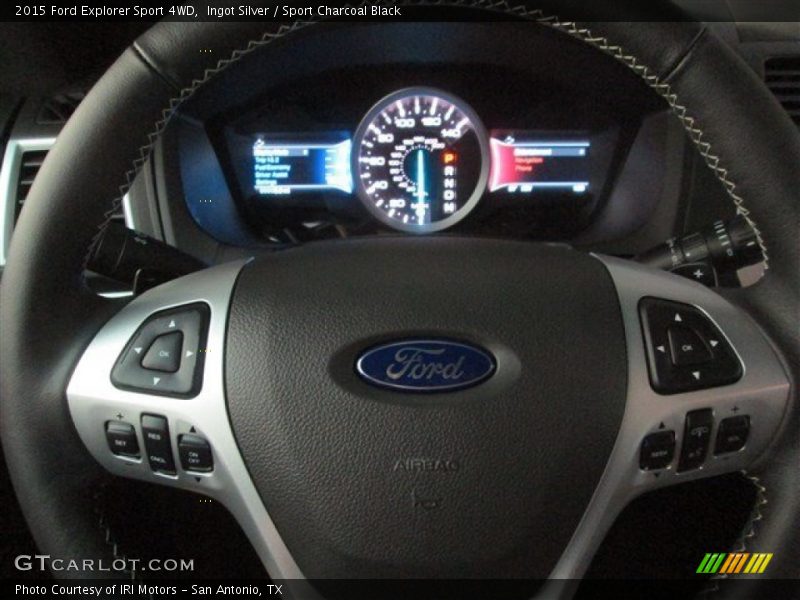 Ingot Silver / Sport Charcoal Black 2015 Ford Explorer Sport 4WD