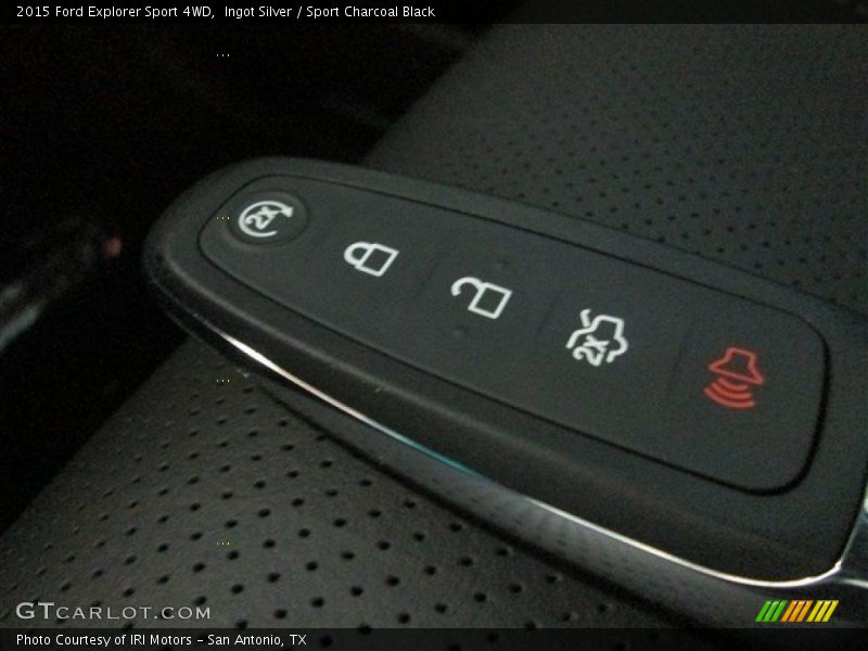 Ingot Silver / Sport Charcoal Black 2015 Ford Explorer Sport 4WD