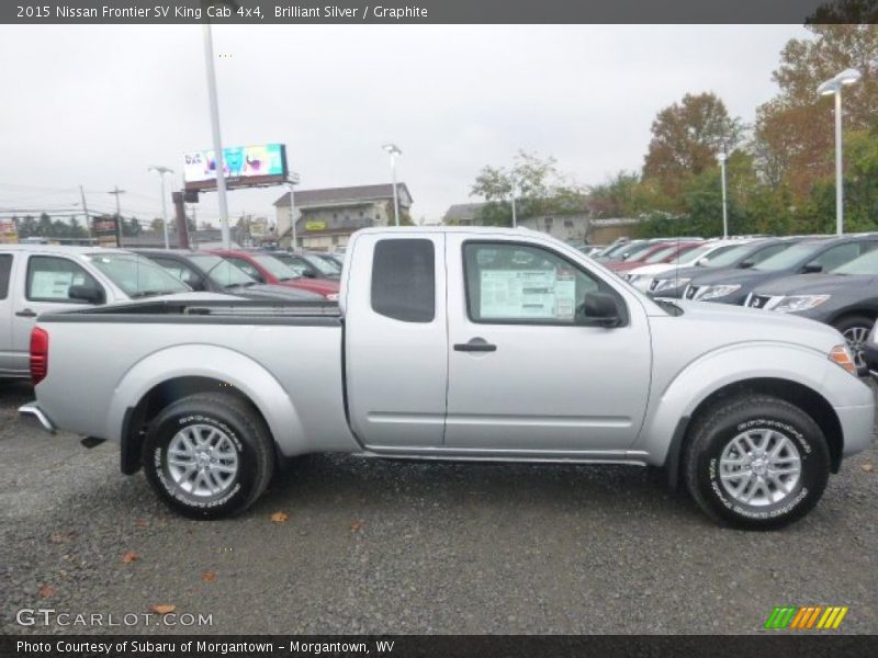Brilliant Silver / Graphite 2015 Nissan Frontier SV King Cab 4x4