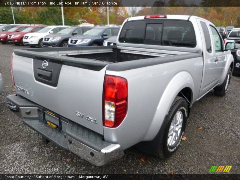 Brilliant Silver / Graphite 2015 Nissan Frontier SV King Cab 4x4