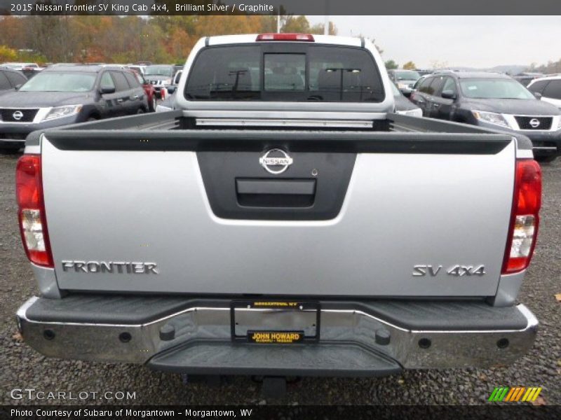 Brilliant Silver / Graphite 2015 Nissan Frontier SV King Cab 4x4