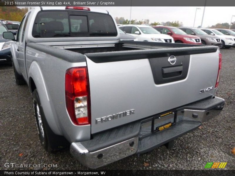 Brilliant Silver / Graphite 2015 Nissan Frontier SV King Cab 4x4
