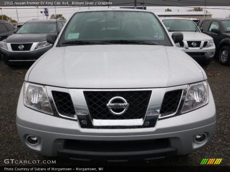 Brilliant Silver / Graphite 2015 Nissan Frontier SV King Cab 4x4