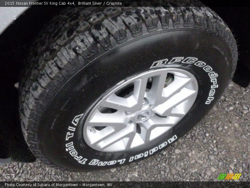 Brilliant Silver / Graphite 2015 Nissan Frontier SV King Cab 4x4