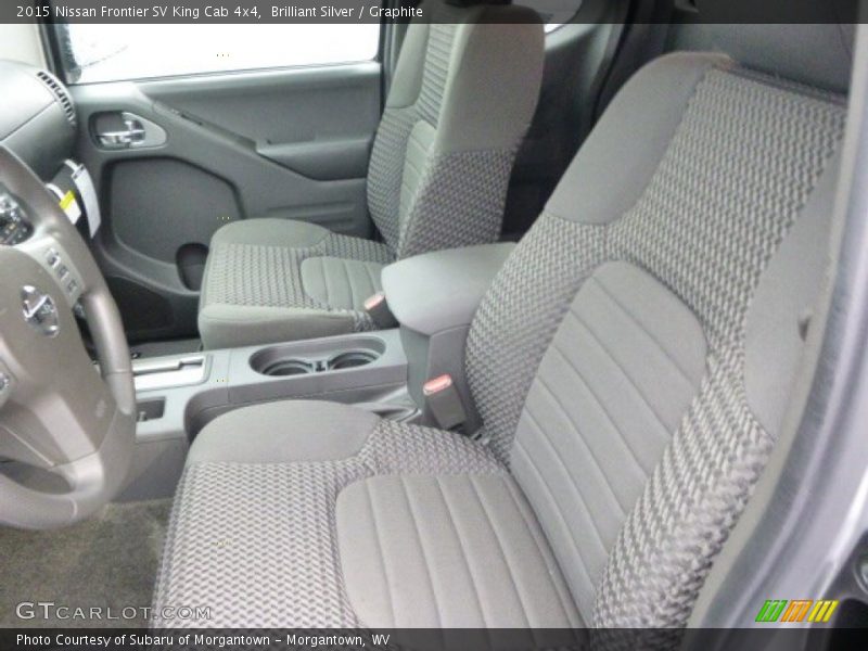 Brilliant Silver / Graphite 2015 Nissan Frontier SV King Cab 4x4