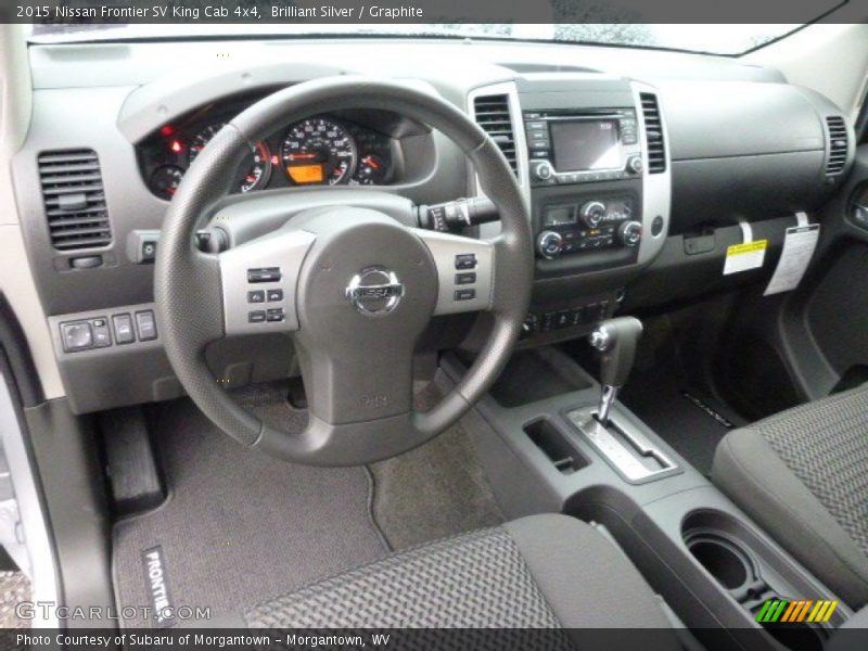 Brilliant Silver / Graphite 2015 Nissan Frontier SV King Cab 4x4