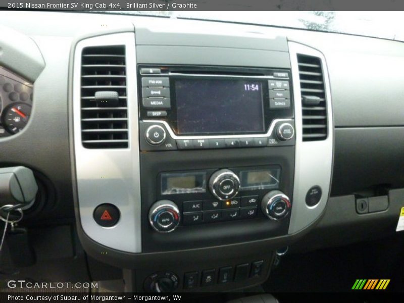 Brilliant Silver / Graphite 2015 Nissan Frontier SV King Cab 4x4